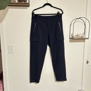 Athleta Navy Endless High Rise Cargo Pant Size 14